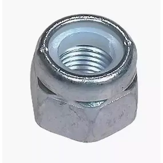 Гайка М12*1,25 с нейлоновым кольцом 100шт