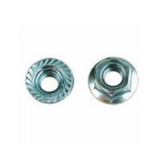 Гайка М6 с зубчатым буртиком