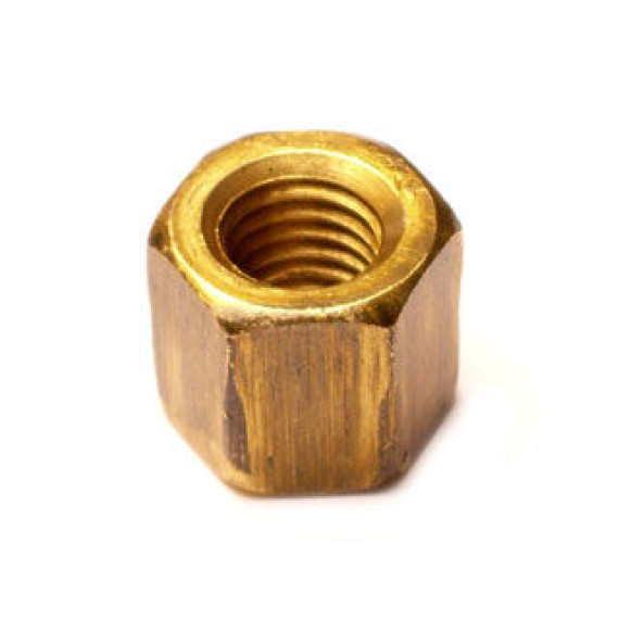 Гайка М8 латунная крепления приёмн.трубы  2101-07 МОСКВА