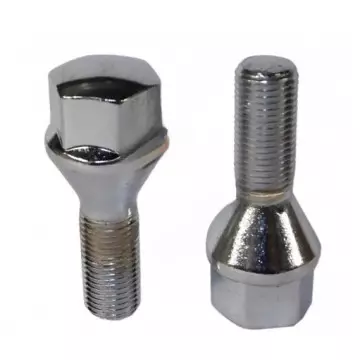 Болт крепления колеса М12*1.25*54/27 , PG (кл. 19, хром) (LS) 20шт