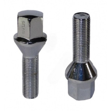 Болт крепления колеса М12*1.25*58/33 , PG (кл. 17, хром) (LS) 20шт