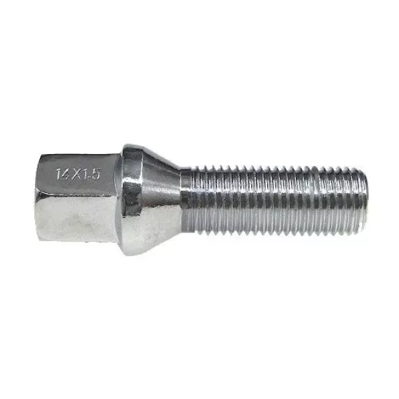 Болт колесный М14х1,5х35 (конус кл.17) хром LS