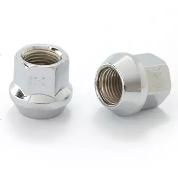 Гайка М12*1,25*27 колесная НИВА, NSN, SZ, SBR, INF (кл. 19, хром, глух.) (LS) 20шт