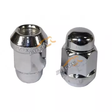 Гайка М12*1,25*35 колесная НИВА, NSN, SZ, SBR, INF (кл. 19, хром, глух.) (LS) 20шт