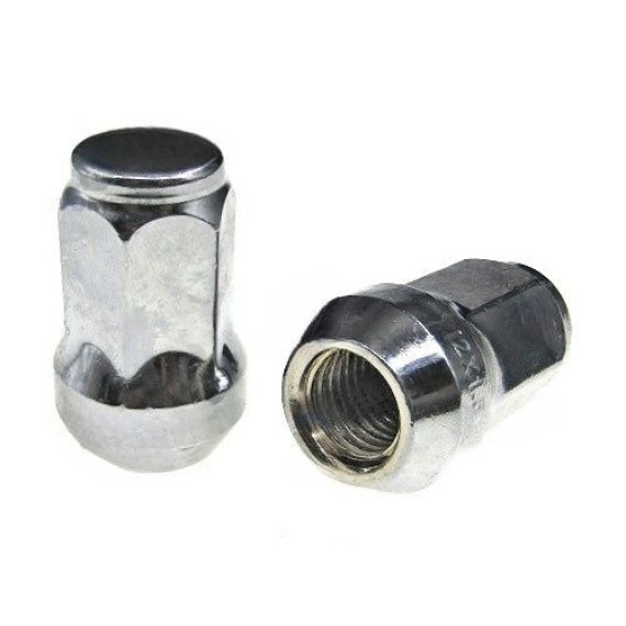 Гайка колеса М12х1,5 (конус кл.17) h=34 хром ВЕКТОР