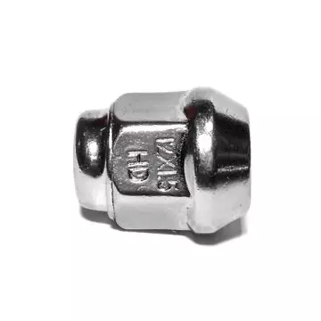 Гайка колеса М12х1,5 (конус кл.19) h=27 хром LS