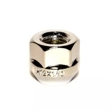 Гайка колеса М12х1,5 открытая с упором (конус кл.21) h=21 LS