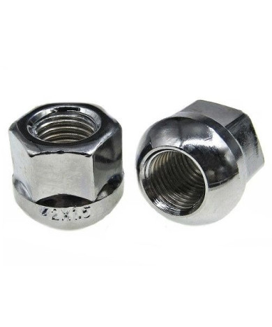 Гайка колеса М12х1,5 открытая с упором (сфера кл.19) h=20 LS