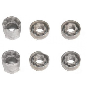 Комплект секретного крепежа ель 2 ключа 4 гайки