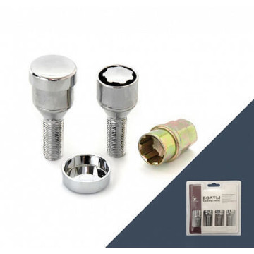 Секретки LS  2101 хром ( 2 ключа) с кольцом