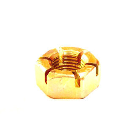 Гайка М10х1 надрезная нижнего рычага ВОЛГА