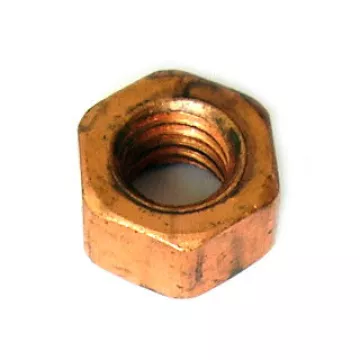 Гайка М8х1,25 коллектора дв.406 (омедн.)