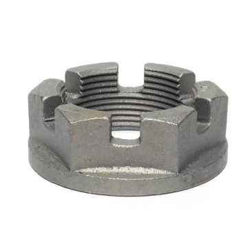 (Маз) Гайка М42х2 "корончатая" флянца редуктора МАЗ