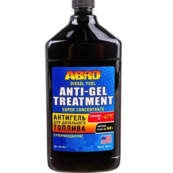 Антигель для диз/топлива 946 мл (ABRO) DA-946 (на 568 л)
