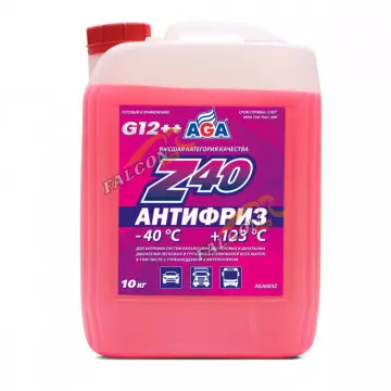 Антифриз AGA 10кг (AGA003z) (красный)
