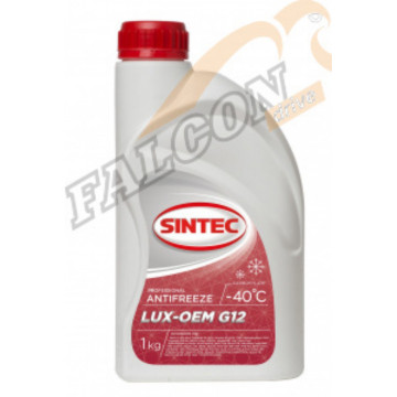 Антифриз Sintec LUX G12 1кг (красно-оранжевый)