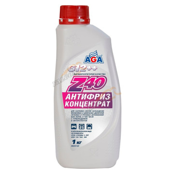 Антифриз концентрат AGA 1кг (AGA312z) (красный)