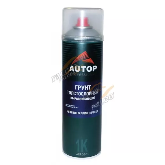 Грунт толстослойный выравнивающий №15 серый аэр 650мл (AUTOP PROFESSIONAL)