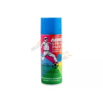 Краска акрил Синяя ABRO 35 (аэр) SP035 с футболистом