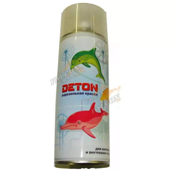 Лак глянцевый алкид DETON UNIVERSAL (аэр) 520 мл атмосферостойкий