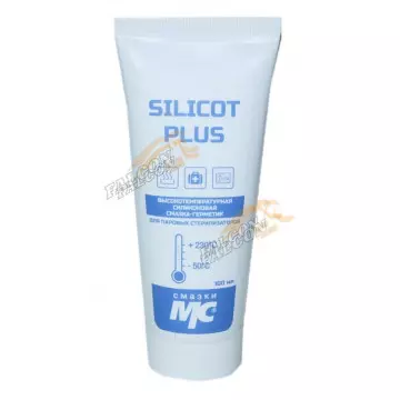 Смазка силиконовая-герметик туба 100мл МС Silicot Plus (ВМПАВТО)