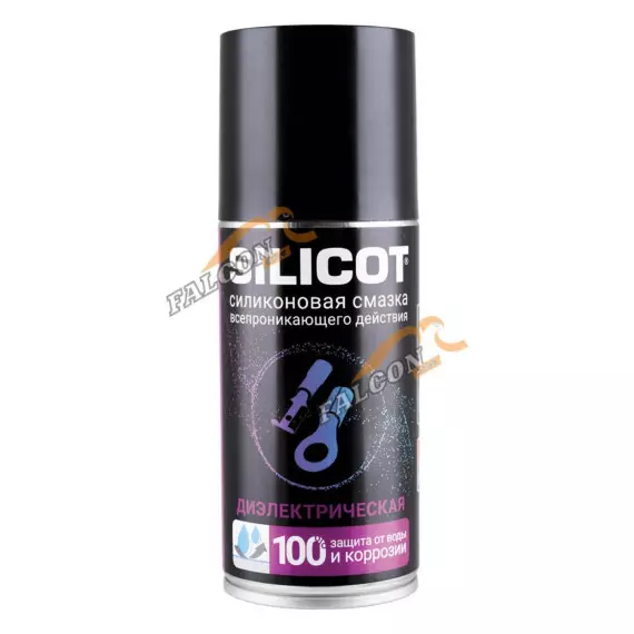 Смазка силиконовая спрей 150мл Silicot Spray (ВМПАВТО) диэлектрическая