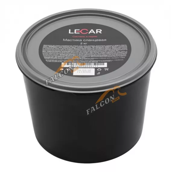 Мастика Сланцевая 2кг (LECAR)