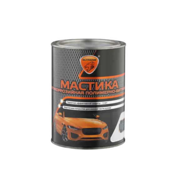 Мастика ЭЛТРАНС Полим-Бит БАСТИОН 1 кг жестяная банка
