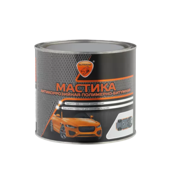 Мастика ЭЛТРАНС Полим-Бит БАСТИОН 2,4 кг жестяная банка