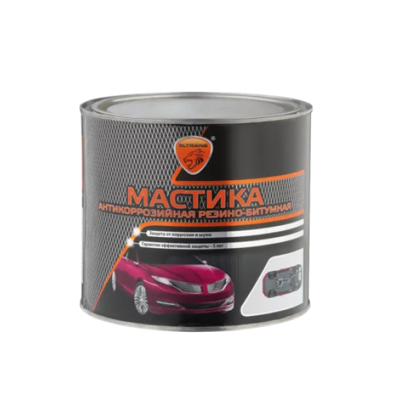 Мастика ЭЛТРАНС Резин-бит БМП-3 2,4кг (жест. банка)