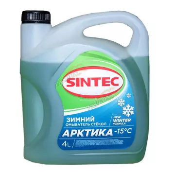 Омыватель стекол зимний -15С Sintec ''Арктика'' 4 л