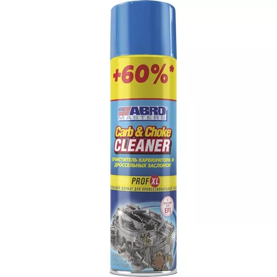 Очиститель карбюратора аэр 650 мл (ABRO) Masters XL CC-120-RW