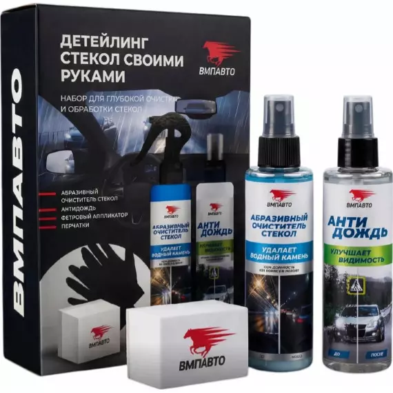 Очиститель стекол набор для дейтелинга (ВМПАВТО)