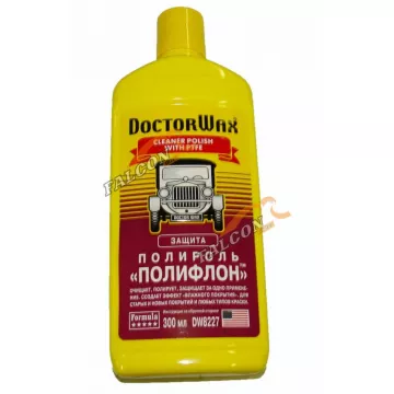Полироль кузова с тефлоном 300 мл (Doctor Wax) DW8227 "полифлон"