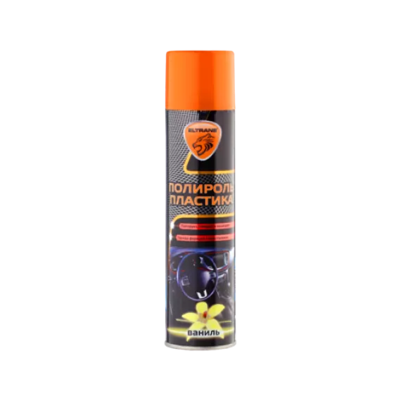 Полироль пластика ЭЛТРАНС "Ваниль" 400мл (аэрозоль)