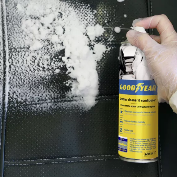 Очиститель и кондиционер для кожи аэр 650 гр (GoodYear) GY000710