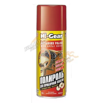 Полироль салона для пластика аэр 280 мл яблоко (Hi-Gear) HG5611