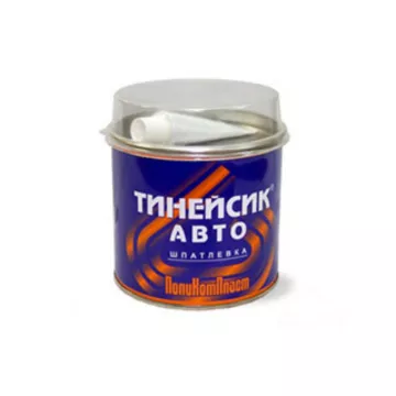 Шпатлевка ПОЛИКОМПЛАСТ Тинейсик-Авто 0.9 кг (ж/б)