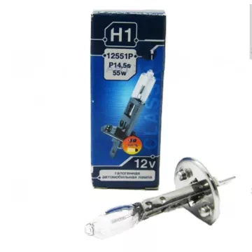 Автолампа H1 12V 55W (P14,5s) ДИАЛУЧ +30%