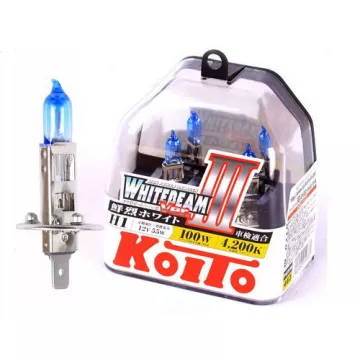 Автолампа H1 12V 55W (P14,5s) KOITO 4200kel (к-т 2шт.)