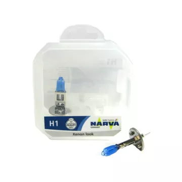 Автолампа H1 12V 55W (P14,5s) NARVA RP White (к-т 2шт.)