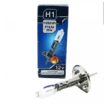 Автолампа H1 12V 55W (P14,5s) ДИАЛУЧ +30%