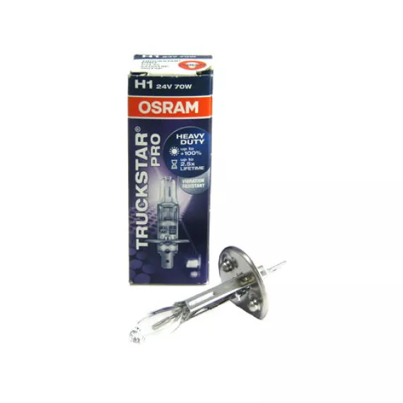 Автолампа H1 24V 70W (P14,5s) OSRAM Truckstar +120%