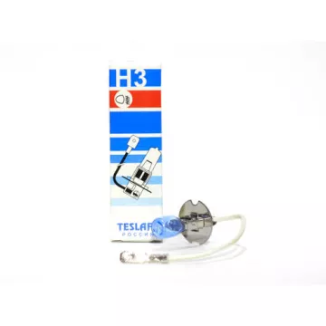 Автолампа H3 12V 55W (PK22s) TESLAFT Super White