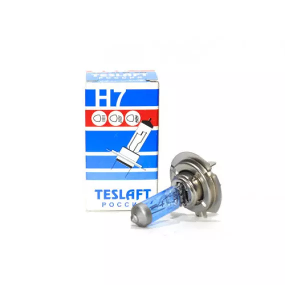 Автолампа H7 12V 55W (PX26d) TESLAFT Super White