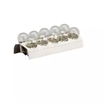 Лампа 12V10W (LECAR) BA15S (габариты) упаковка 10 шт. R10W