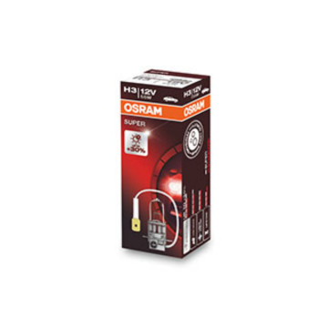 Лампа H-3 12V 55W+30% OSRAM SUPER