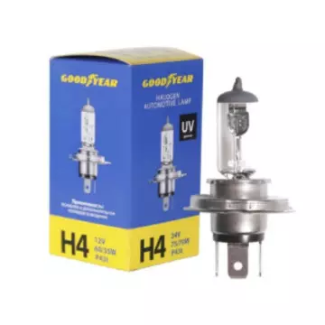 Лампа H-4 12V 60/55W Goodyear P43t