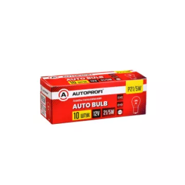 Лампа P21/5W 12V BAY15D 2 конт.штифт смещен по высоте (габариты,стоп-сигнал) AUTOPROFI