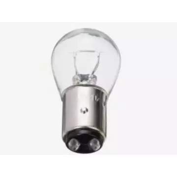 Лампа P21/5W 12V BAY15D 2 конт. штифт смещен по высоте (поворота, стоп сигнала) упак.100 шт МАЯК